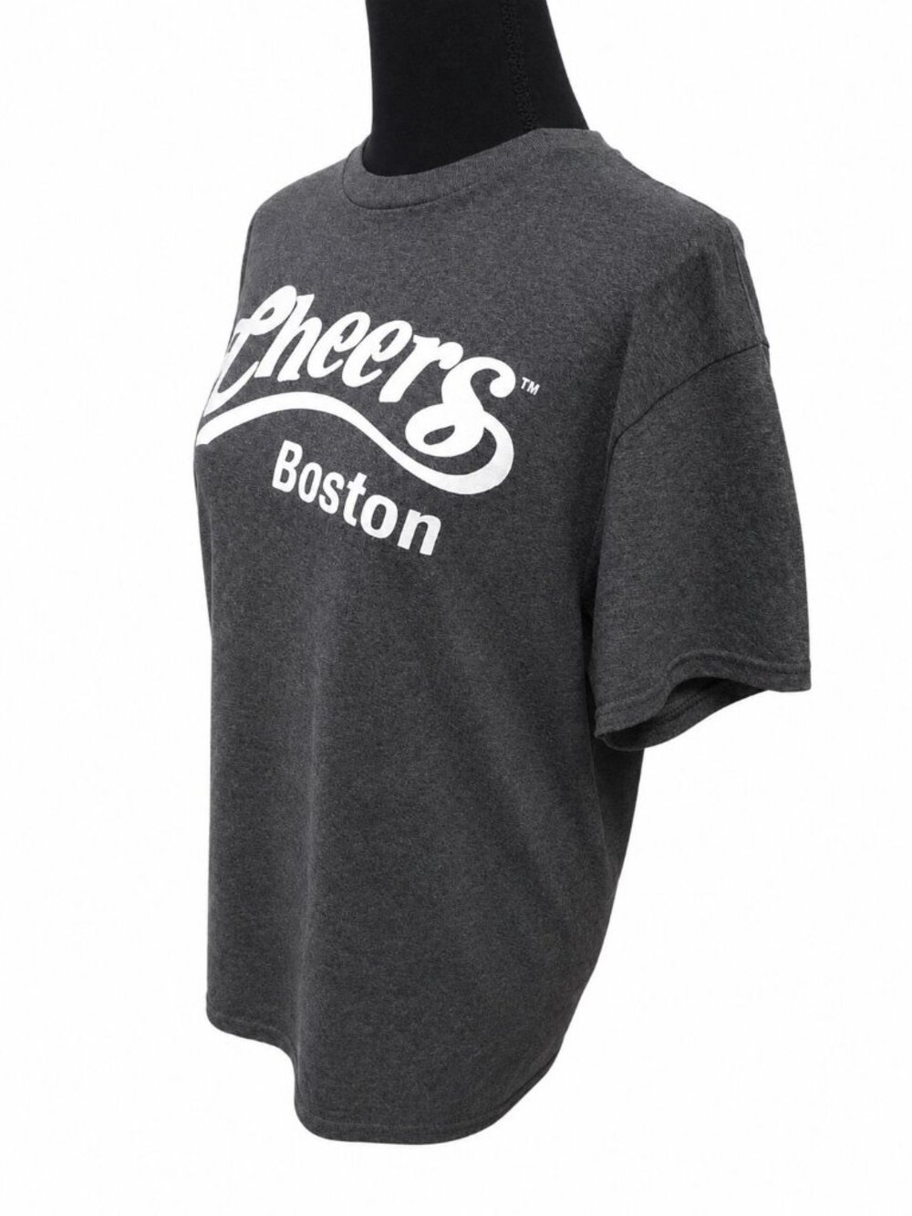 Cheers Boston T Shirt Delta Pro Weight Gray Mens Size M TV Show Promo - Picture 3 of 7